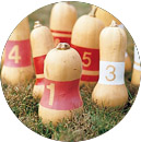 игра тыквенный боулинг